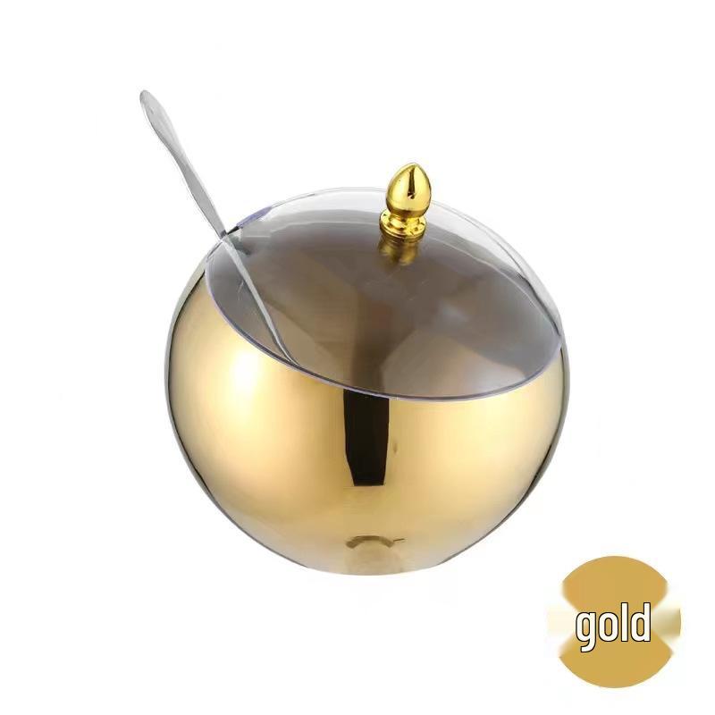 Korean-Style Stainless Steel Slanted Bowl for Hot Pot and Self-Service Seasoning