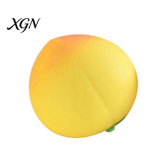 Simulated Fruit Stress Ball 1/2/3Pcs Fake Juicy Peach Squeeze Toy Slow Rising Relief Sensory Fidget Decompression Gift