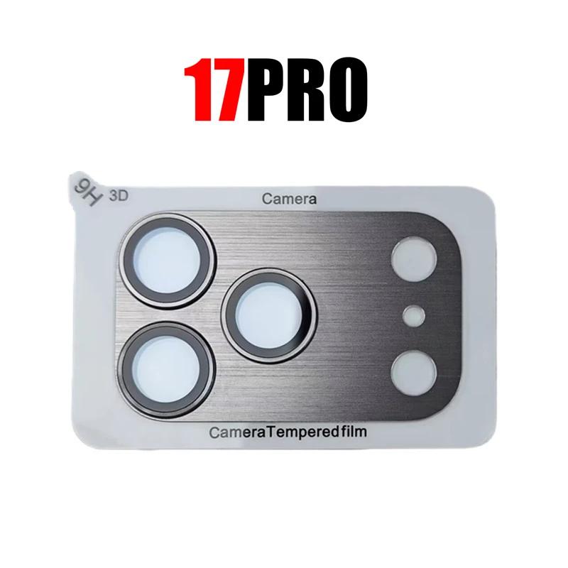 1Pc Protective Film For iPhone 17 Pro Max For iPhone 17 Pro Full Coverage Ultra-Thin Camera Lens Protector Metal Frame 2026 New