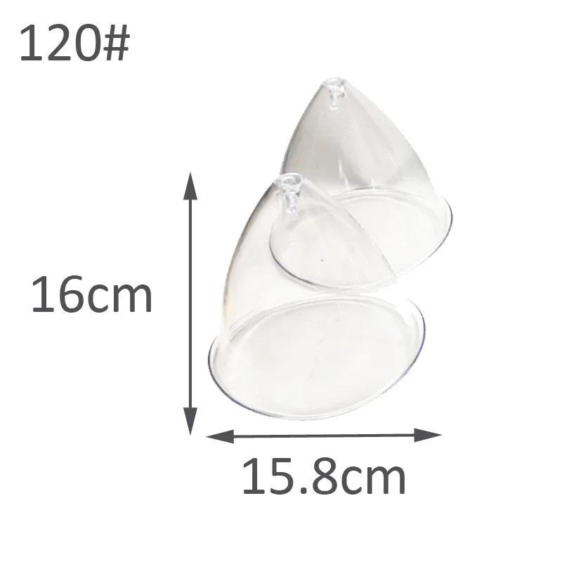 Vacuum Breast Lifting Cups Kit 5 pairs Big Size Vacuum Nozzle Back Arm Body Massage Cupping Tool Hip Lift Up Device Replacement