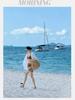 Women's Korean One-Shoulder Halter Backless High-Waisted Tummy-Control One-Piece Swimsuit