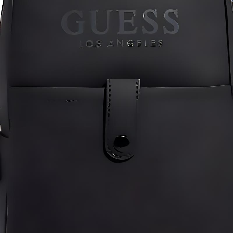 New GUESS Synthetic Leather Sling Bag Small Size Unisex Black GSBPM909093BLA