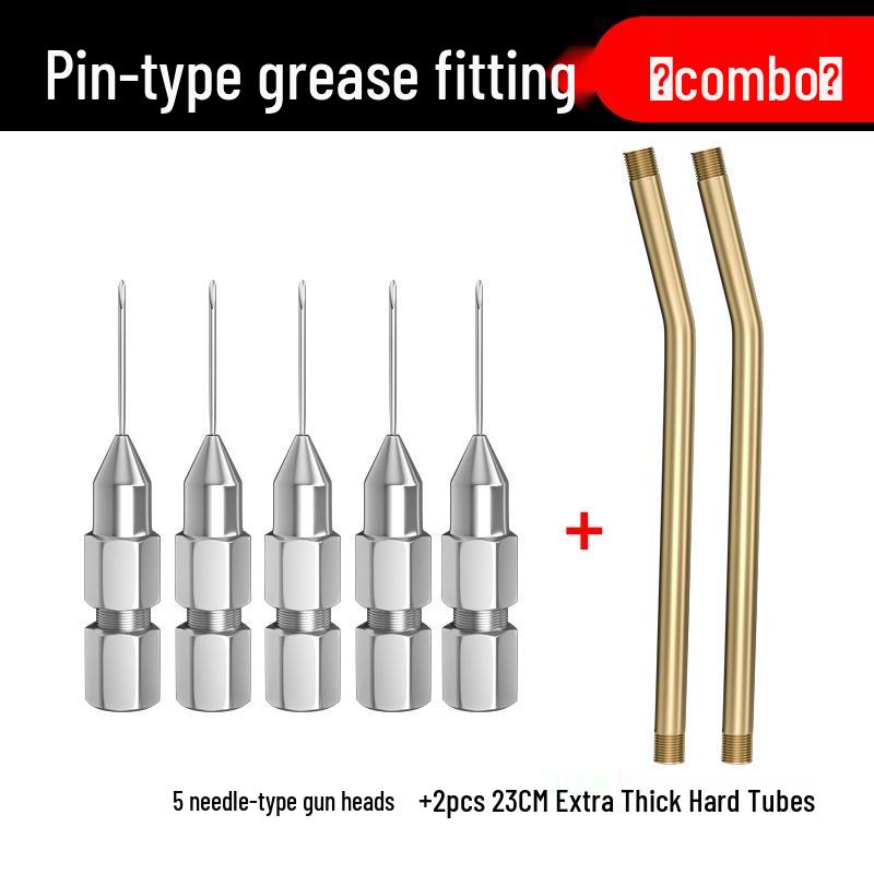 Needle-Type Grease Gun Nozzle for Bearing Maintenance