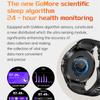 Sports Fitness Smartwatch Health Women Smart Watches Men Flashlight Compass 1100mah Ultra Long Battery BT Call 3ATM Waterproof