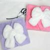 Ins Plush Bow 3-Inch Photo Album Two-Grid Bowknot Small Cards Storage Book Girl Star Chasing Card Loose Leaf Storage Album