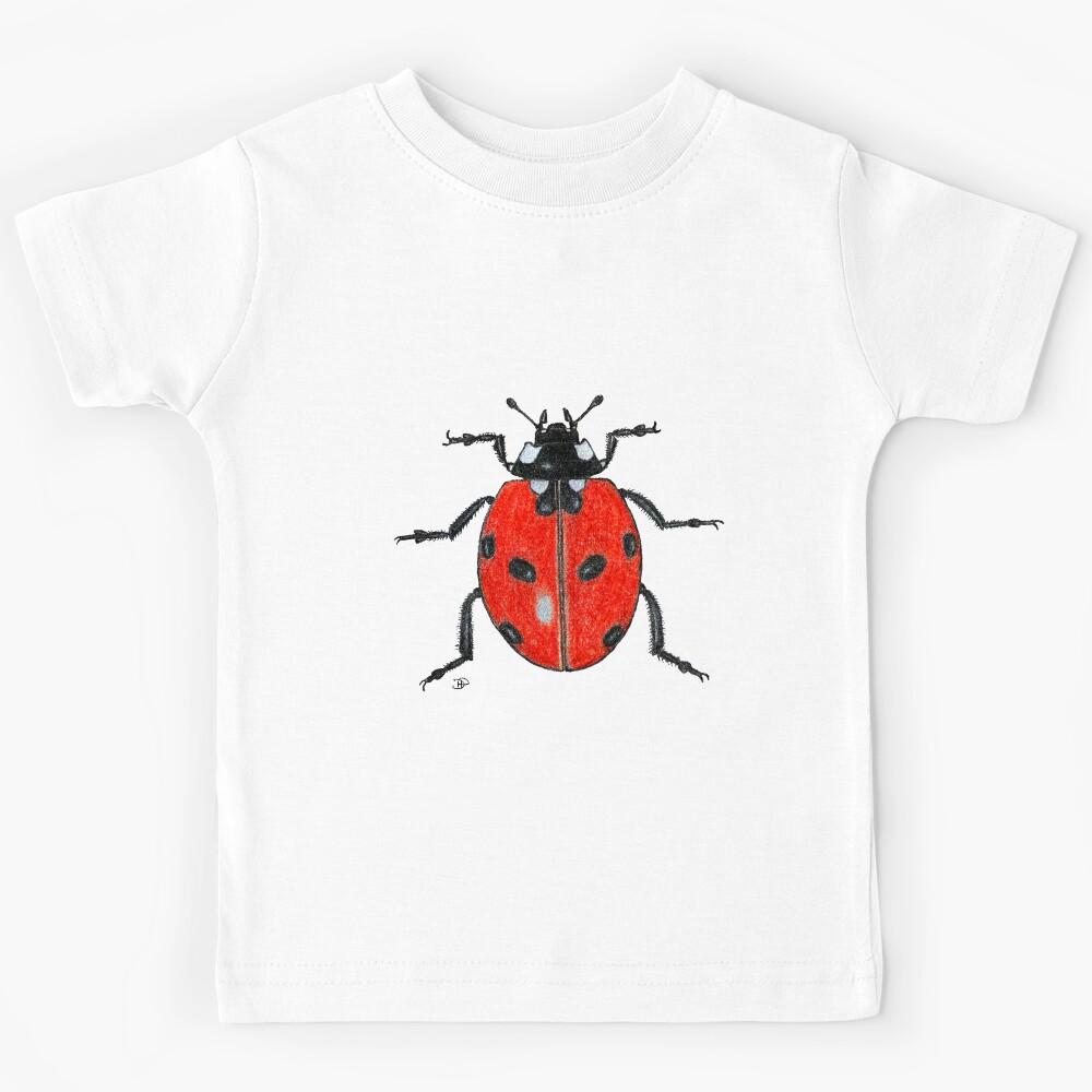 7-Spot Ladybird Kids T-Shirt 100