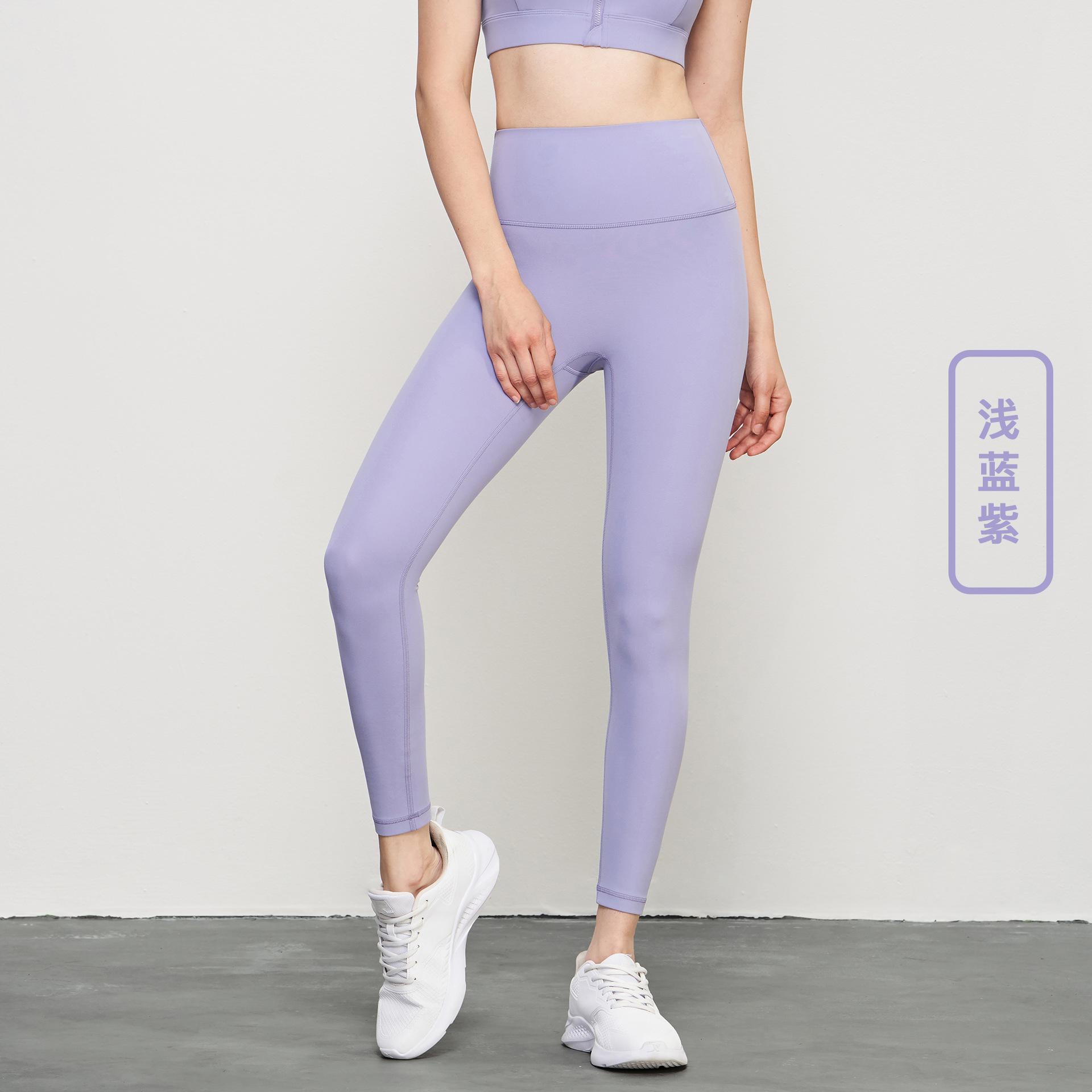 

Спортивные штаны 2025 новая весна и лето брюки для йоги женские светоотражающие бедра фитнес-штаны для бега тренировочные спортивные леггинсы 4