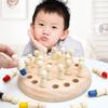 Cross-Border Wooden Memory Chess & Puzzle Board Game for Kids - Early Education & Parent-Child Interaction Toy