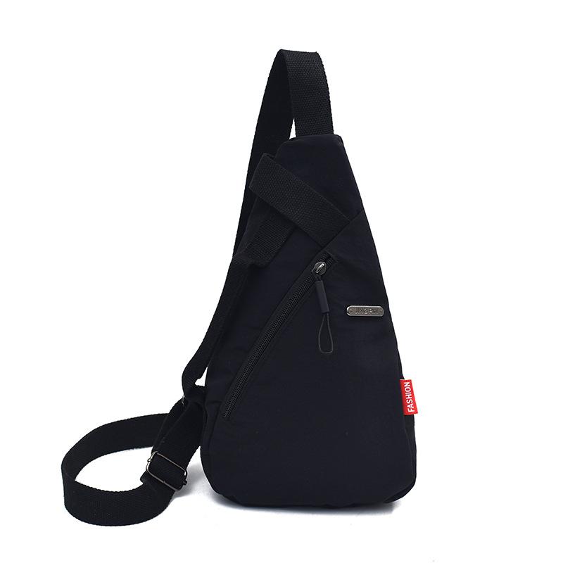 2025 new versatile fashion breast bag women's leisure outdoor sports messenger bag nylon lightweight portable shoulder bag