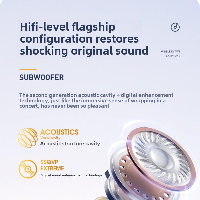 Căști Bluetooth noi pentru somn, căști mini TWS de înaltă calitate, intraauriculare, pentru dormit pe o parte