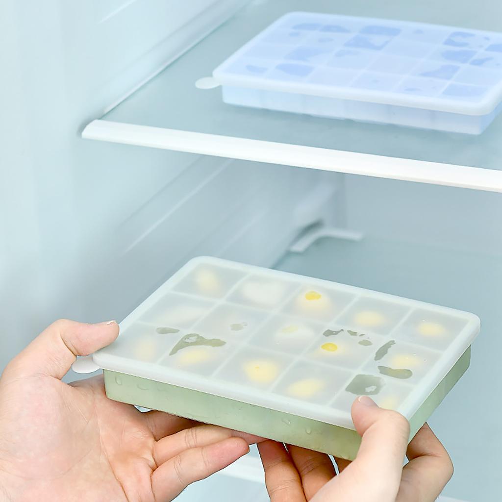 15/24 Gitter Eis Kuchen Silikonform Gefrorene Whiskeykugel Eis am Stiel Eiswürfelbehälter Box Lutscherherstellung Geschenke Küchenwerkzeuge Zubehör