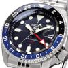 SEIKO 5 SPORTS SKX Sports Style GMT Model Automatic Mechanical Made In International Model Wristwatch, Men's, Japan, SSK003, Blue, [Used]