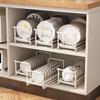 Kitchen Dish Drying Rack with Chopstick and Cutlery Storage