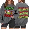 Women's Casual Fashion Long Sleeve Christmas Printed Round Neck Sweatshirt Top