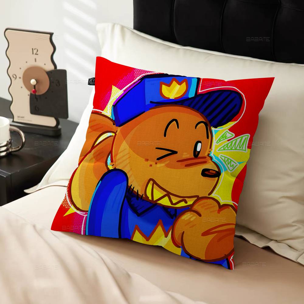 Dog Man Anime Cushion Cover Pillow Cover Decor Pillowcase Printed Cushion Case for Couch