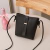 New fashionable one-shoulder crossbody bucket bag, drawstring underarm women's bag, one piece.