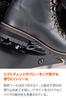Daytona Motorcycle Riding Mountain Genuine with Shift Pad and Side Size 16842 HBS-005 Boots, Boots, Leather, Built-in Zipper, Black, 26.5cm, Men's,