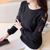 Women Knitted Pullover Tops Women Hollow Out Long Sleeve Ladies Thin Crochet Jumper Solid Womens Knitted Sweaters