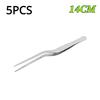 Medical Instruments Surgical Tweezers Ear Forceps Dressing Tissue Forceps Otorhinolaryngology Curved Gun Toothed Ear Forceps