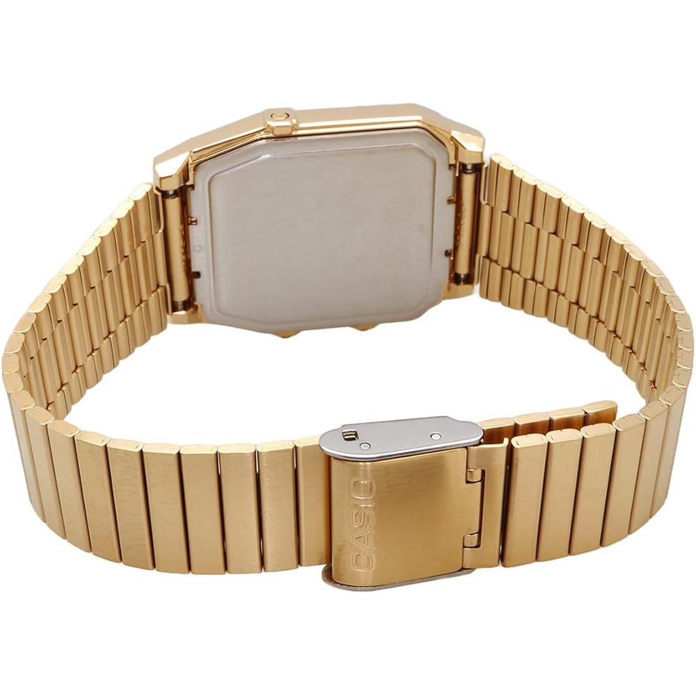 Casio Standard Analog-Digital Quartz Watch AQ-800EG-9A Unisex Gold 50m Water Resistant