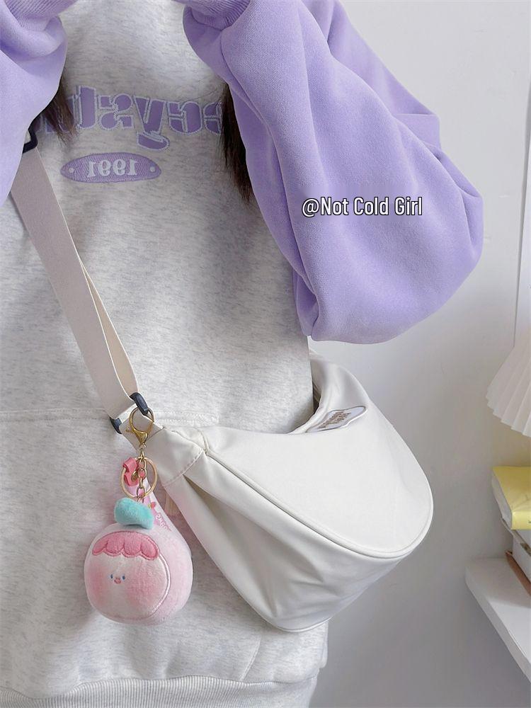 Macaron Minimalist Small Crossbody Bag for Women - Japanese Mori Girl Style