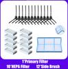 Primary dust Filter side brush Efficient Hepa Filter for ilife v5 v5s V3 V3s v5pro V50 V55 x5 v5s pro robot vacuum cleaner Parts