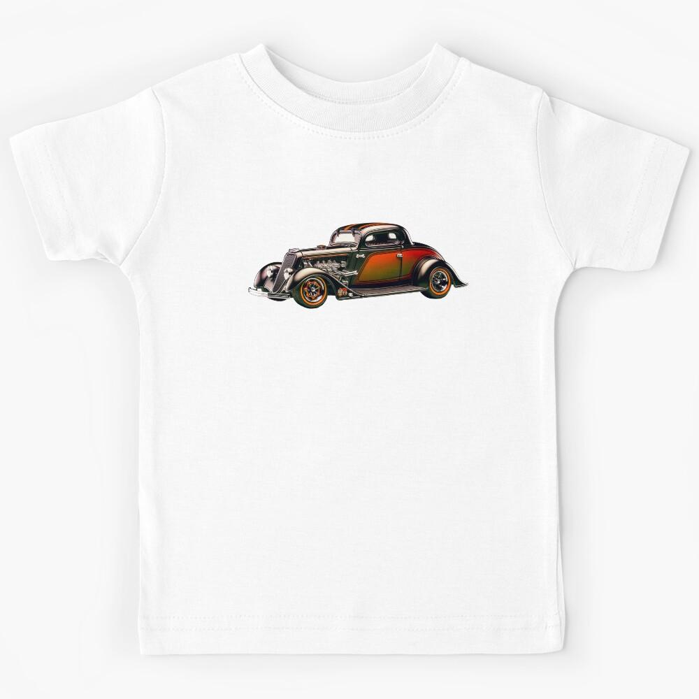 40s Custom Hot Rod Car #3 Kids T-Shirt 110