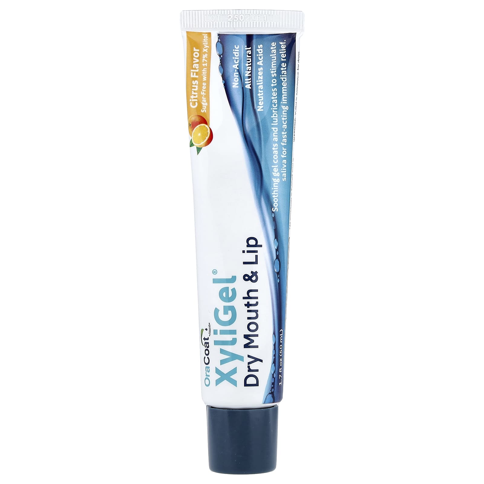 

OraCoat XyliGel®, Для сухости во рту и губах, Цитрусовый, 50 мл (1,7 жидких унций)