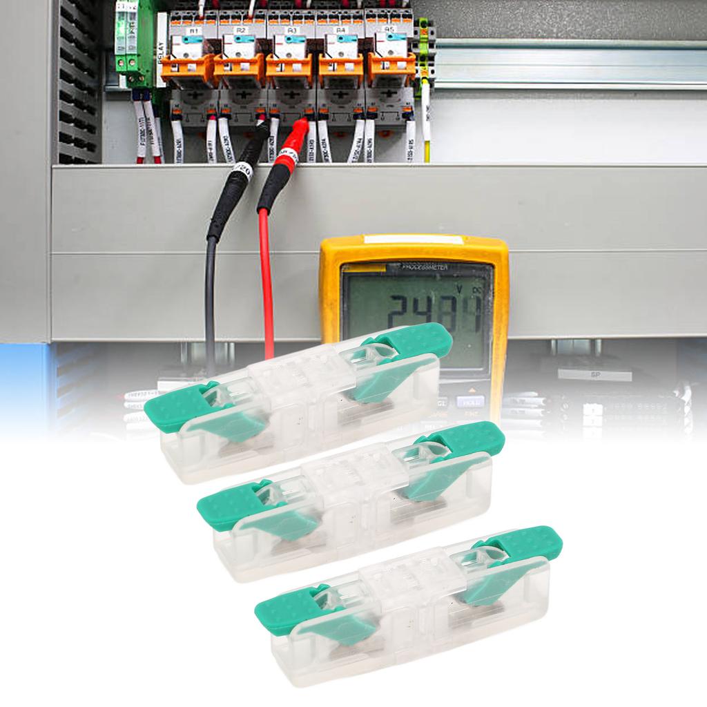 20Pcs Lever Wire Connector Electrical Compact 1 to 1 Inline Quick Connect Splicing Wire Connector Ki