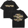 Tate McRae So Close To What Vintage Washed Tshirt Unisex Miss Possessive  Album Unisex Women Cotton Tshirts