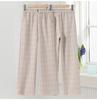 2026 Winter Fashionable High-Waisted Woolen Straight-Leg Pants for Mid-Aged Women: Stylish, Slightly Stretchy, and Casual