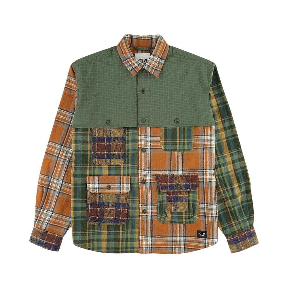 Куртки Vans Унисекс Хаки Лацкан Умеренная Рабочая одежда VN000R89EN6 XL