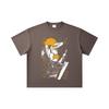 260 GSM Double Yarn 32 Count 100% Cotton Bleach V2 Ichigo Print Unisex Heavy Cotton T Shirt