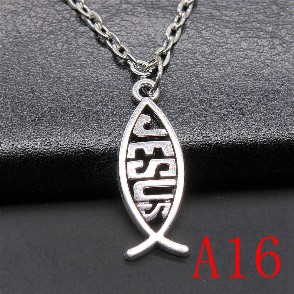 Nyankommet Kors Anheng Halskjede Damegave Mote