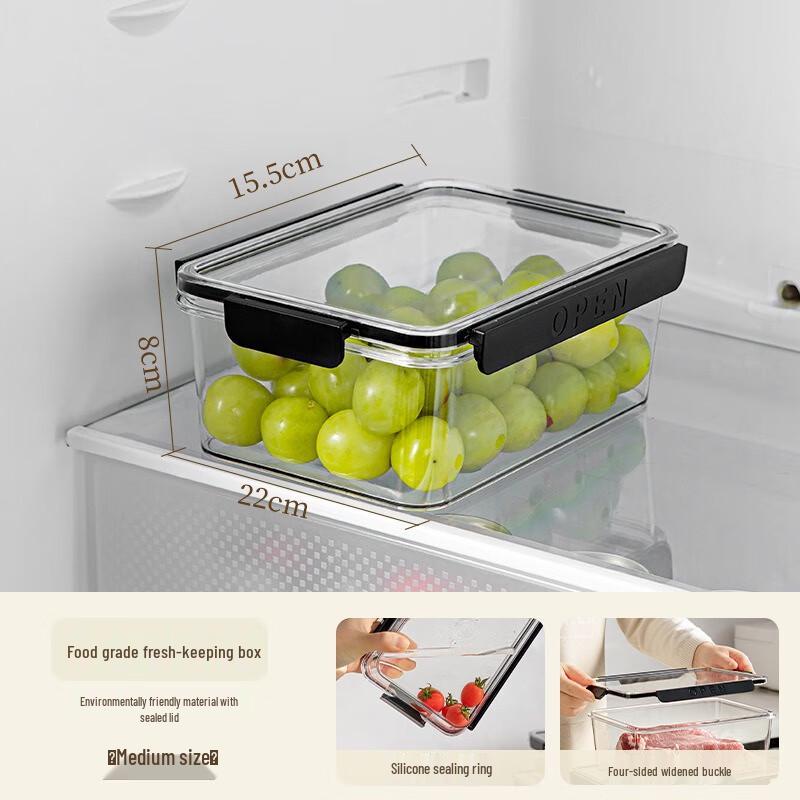 Fumaide Refrigerator Food Storage Containers with Lids