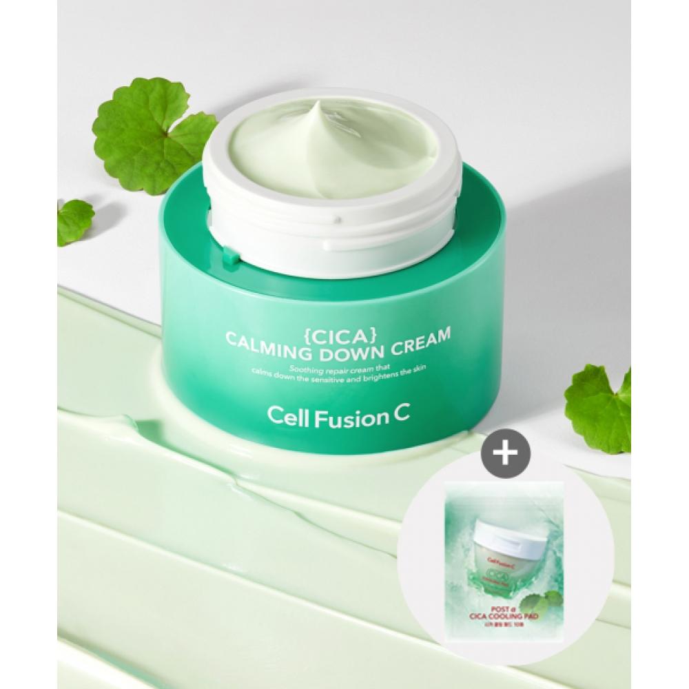 

Cell Fusion C Post Alpha CiCa Calming Down Cream 50ml + [free] CiCa Cooling Pad 10 Sheets FREE