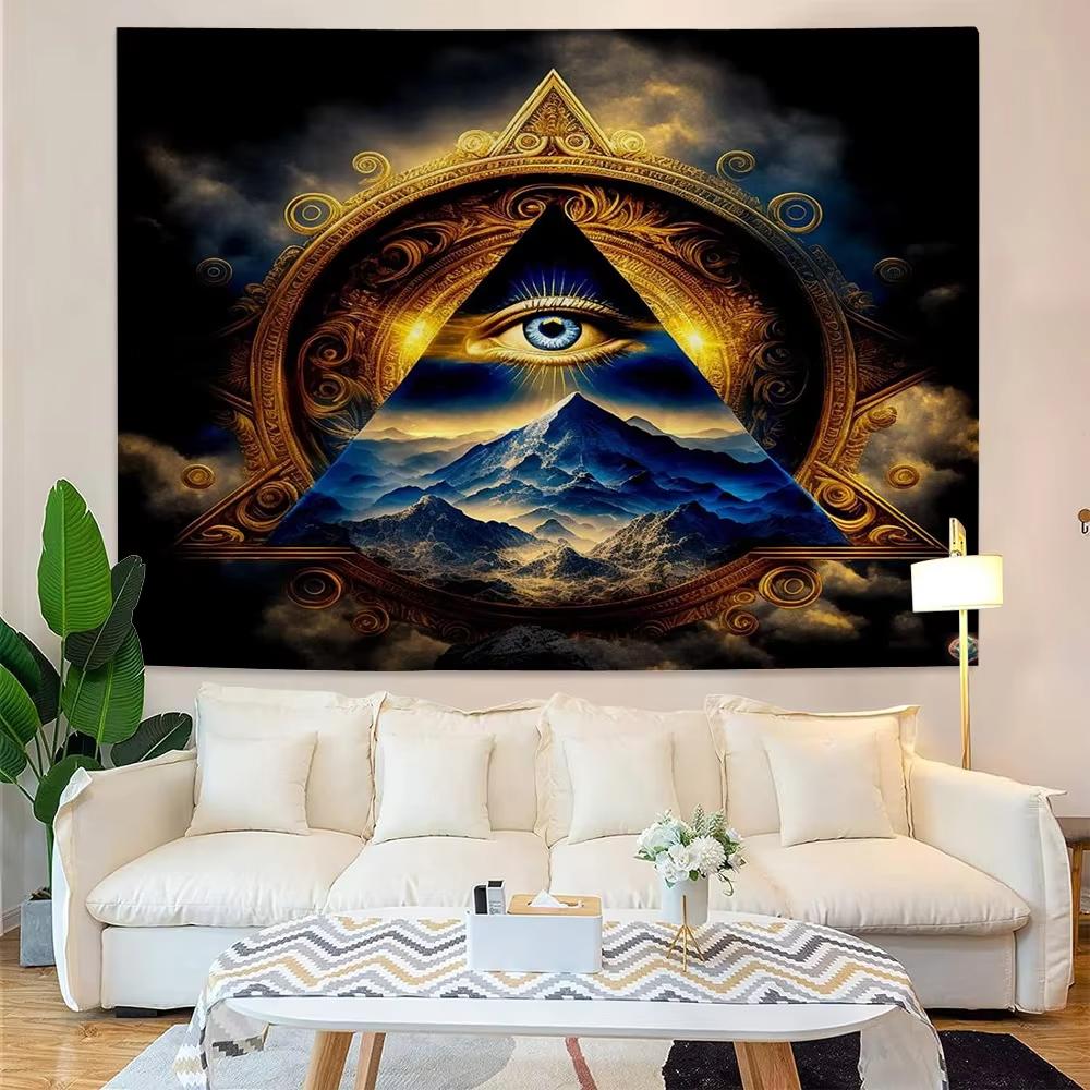 Ancient Egyptian Tapestry Holy Beetle Elephantine Scandinavian Style Living Room Room Decoration