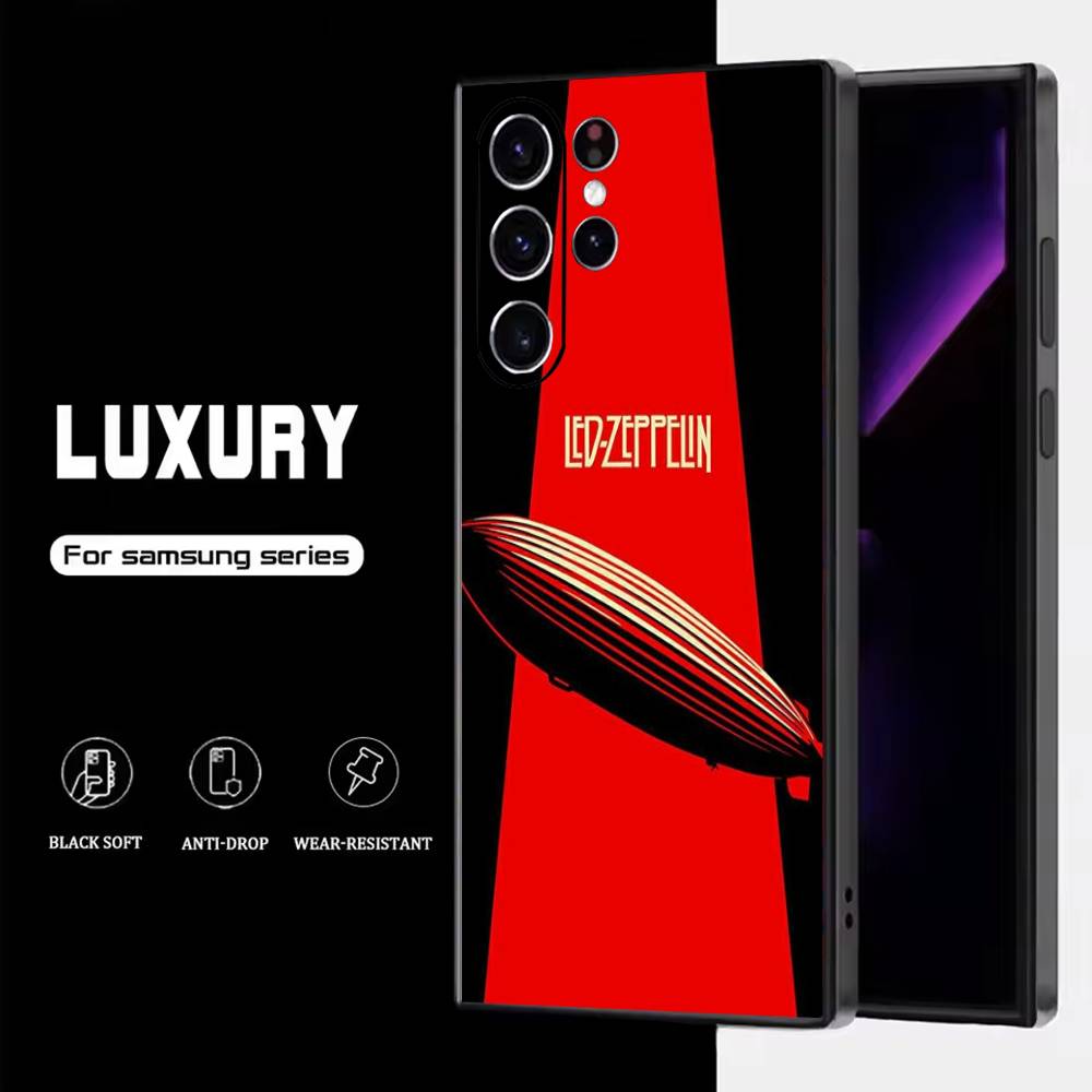 

Чехол для телефона L-Led Z-Zeppelin для Samsung S25, S24, S23, S22, S21, S20, S10, Ultra, Plus, Lite, FE, Мягкий силиконовый черный чехол Samsung S20plus5G