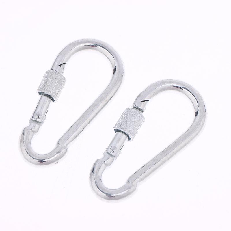 2Pcs Outdoor Durable Hanging Belt Hammock Swing Hanging Belt And Steel Alloy Hooks Camping Hiking Tools Hammock Accessories