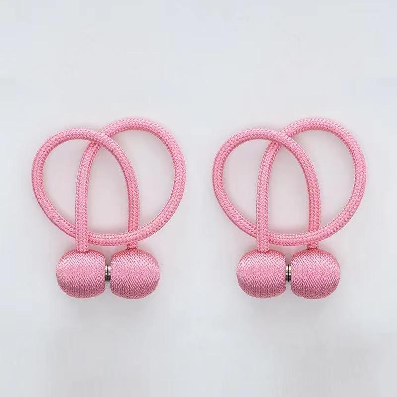 Magnetic Curtain Tieback Earphone Holder Rope Strap Hook Accessories
