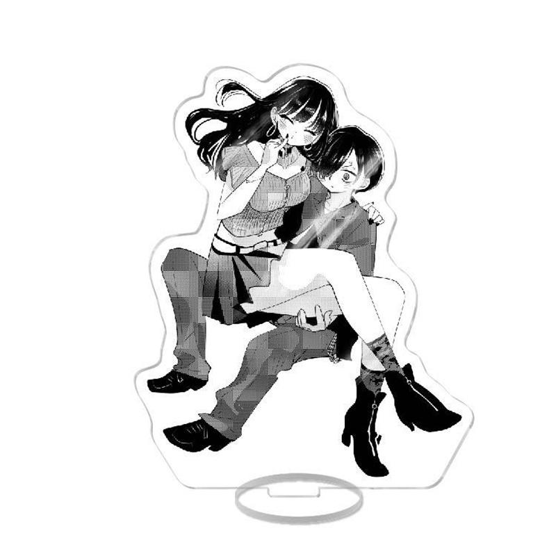 Anime The Dangers In My Heart Acrylic Stand Kyotaro Ichikawa Anna Yamada Action Figures Desk Model Plate Toys Room Decorations