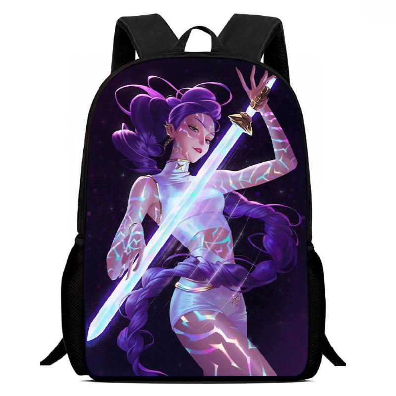 Neue Kpop Hexenjägerin Mädchengruppe Schultasche High-Definition-Druck Lässiger grenzüberschreitender leichter Rucksack