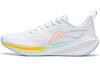 Wuyue Cushioning Slip Resistant Abrasion Resistant Breathable Low Top Casual Running Shoes Men's White ARST003-1