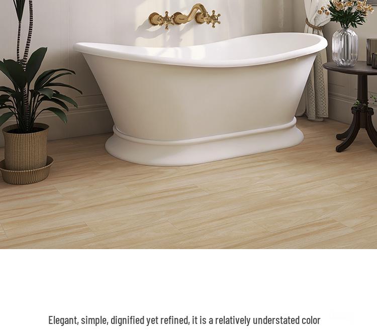 Krémové květinové retro dlaždice inspirované mořem, protiskluzové, na stěnu/podlahu do koupelny a kuchyně