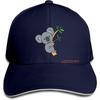 Koala Bear Baseball Hat Sandwich Cap Sun Hats Vintage Unisex Adjustable of Washable Trucker Caps