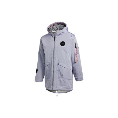 CNY Jacket JC Reversible Hooded Warm-Up Men Outerwear Light-Grey FU6227