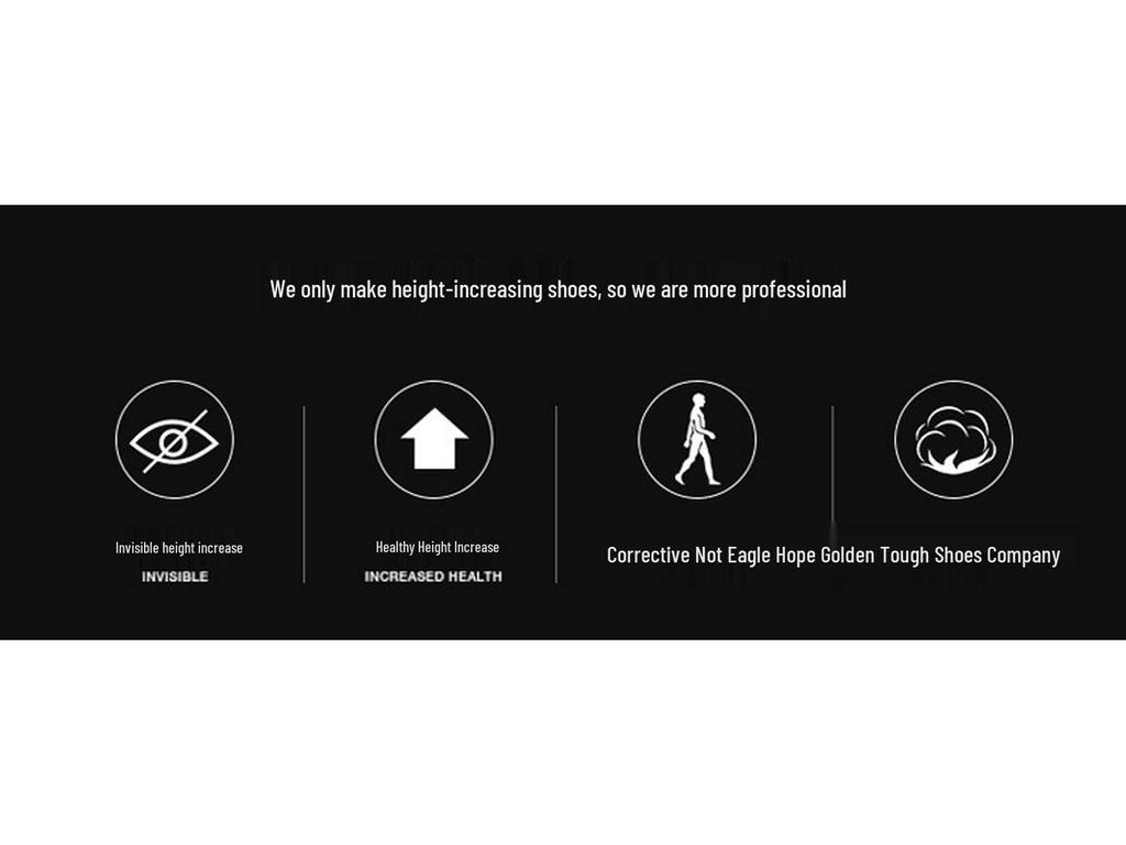 2025 Herren Weiße Unsichtbare Höhenvergrößernde Sneaker mit 10cm Dicksohle