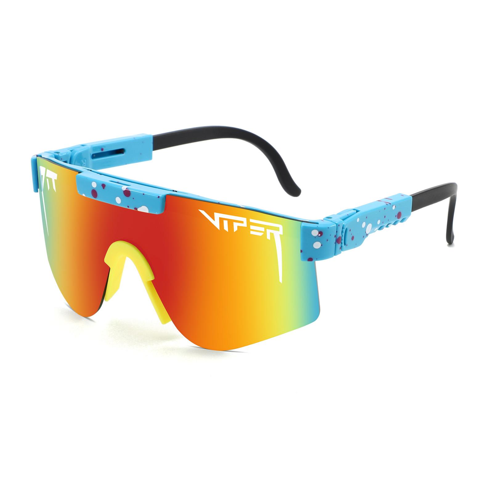Leeftijd 5-16 Jongens Meisjes PIT VIPER Zonnebril Jeugd Outdoor Honkbal Zonnebrillen Fietsbrillen Kinderen Softbal Brillen Sportbrillen orange