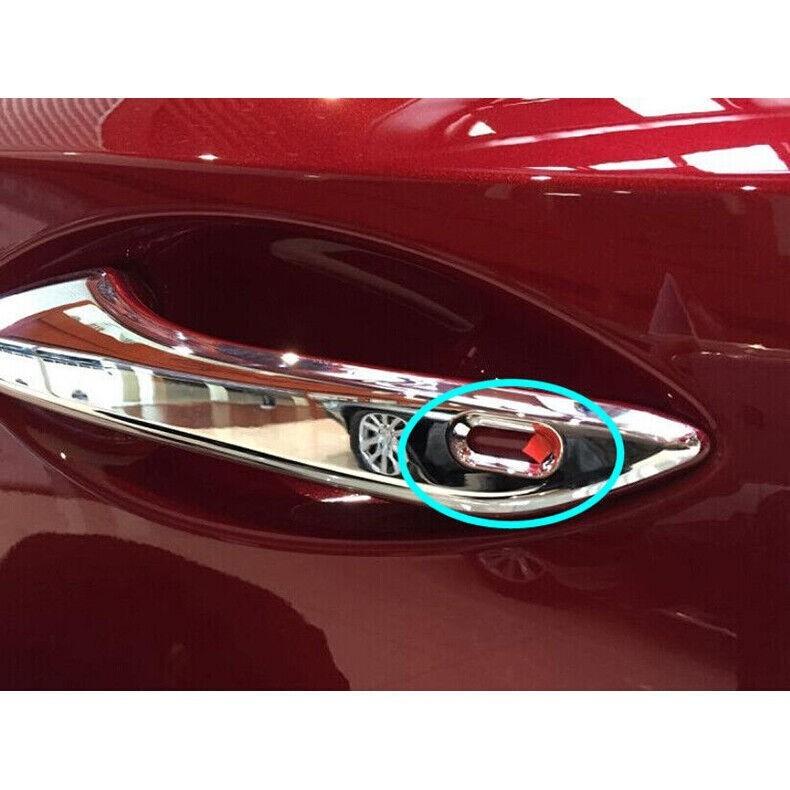 For Lexus NX200t 300 300h 2015-21 Chrome Exterior Door Handle Molding Cover Trim