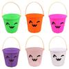 Handheld Pumpkin Lantern with Sound Control – Colorful Halloween Candy Bucket in Various Sizes